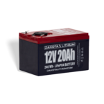 12V 20Ah USB Deep Cycle LiFePO4 Battery